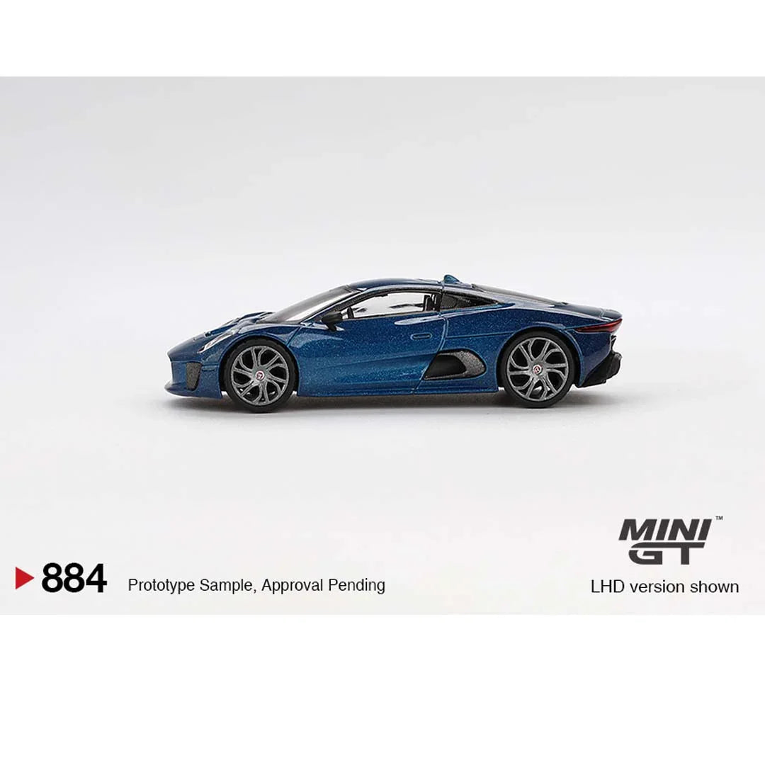 MINI GT Jaguar C-X75 Blue - Jaiman Toys
