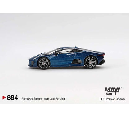 MINI GT Jaguar C-X75 Blue - Jaiman Toys
