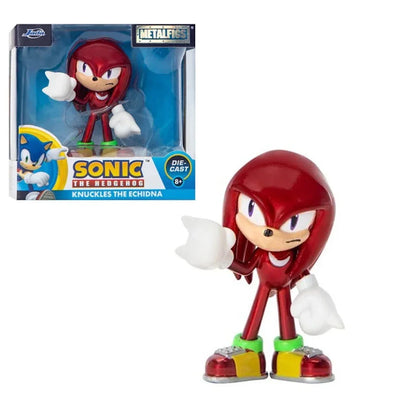 Jada Toys Sonic the Hedgehog 2.5" Metalfigs – Collectible Die-Cast Figure Knuckles The Echidna