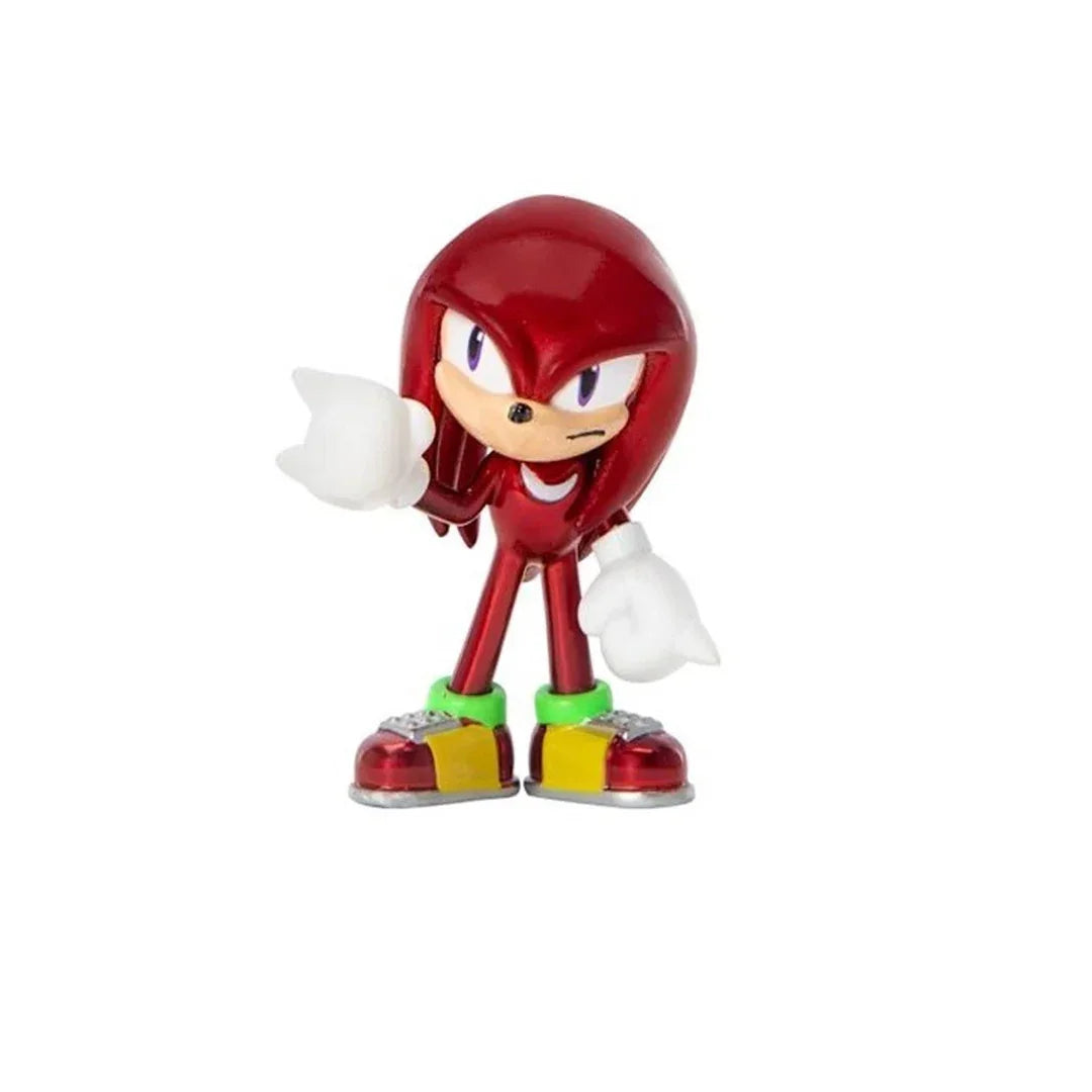 Jada Toys Sonic the Hedgehog 2.5" Metalfigs – Collectible Die-Cast Figure Knuckles The Echidna