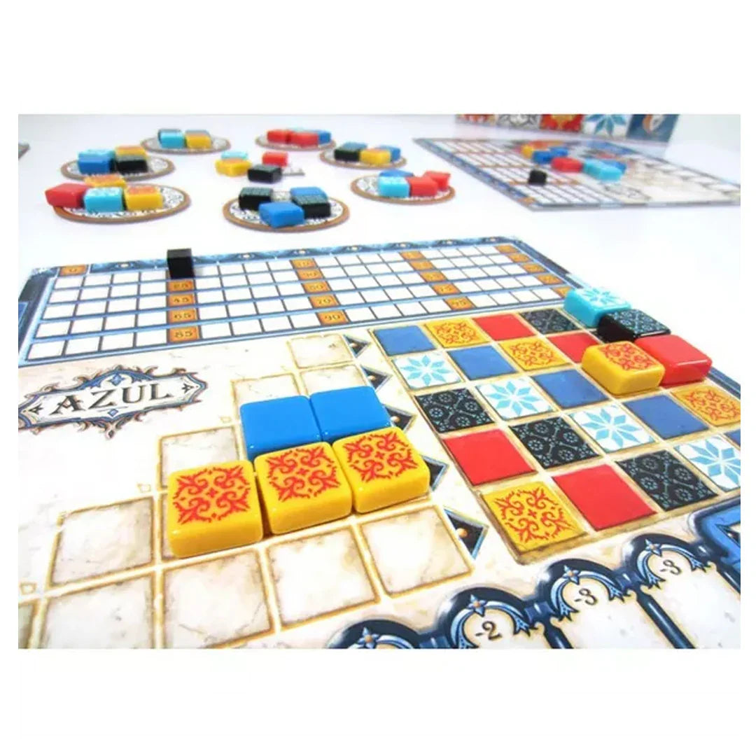 Azul Board Game – Award-Winning Tile Placement Strategy Game for Family & Adults - Jaiman Toys