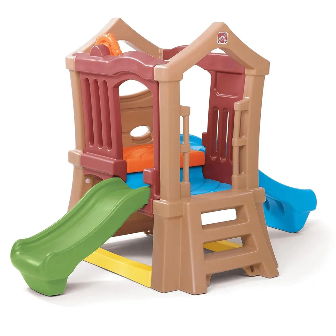 Step2 Play Up Double Slide Climber | Outdoor Playset for Kids - Jaiman Toys