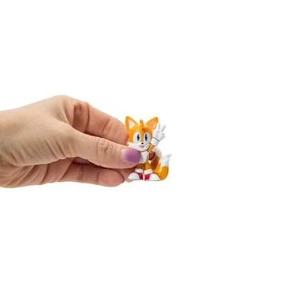Jada Toys Sonic the Hedgehog 2.5" Metalfigs – Collectible Die-Cast Figure Miles "Tails" Prower