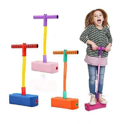 Foam Pogo Jumper for Kids | Safe Outdoor Pogo Stick Toy | Fun Jumping Exercise for Boys & Girls Ages 5–12