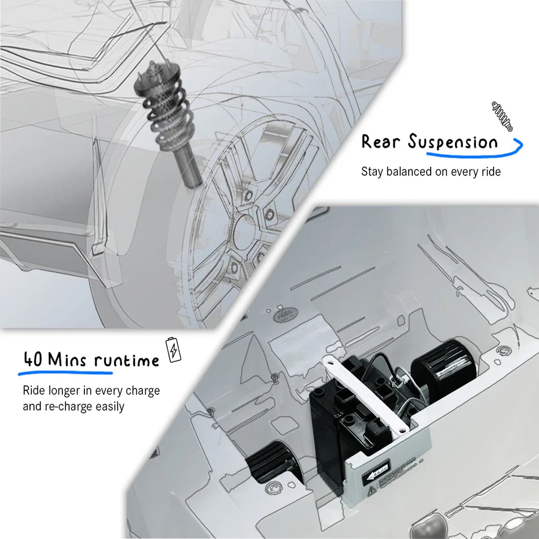 EMotorad Formula Fun BENTLEY BACALAR Toy Car – Red Remote Control Car for Kids 3Y+