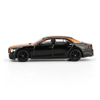 Mini GT 1:64 Bentley Flying Spur – Orange Flame / Onyx Diecast Model - Jaiman Toys