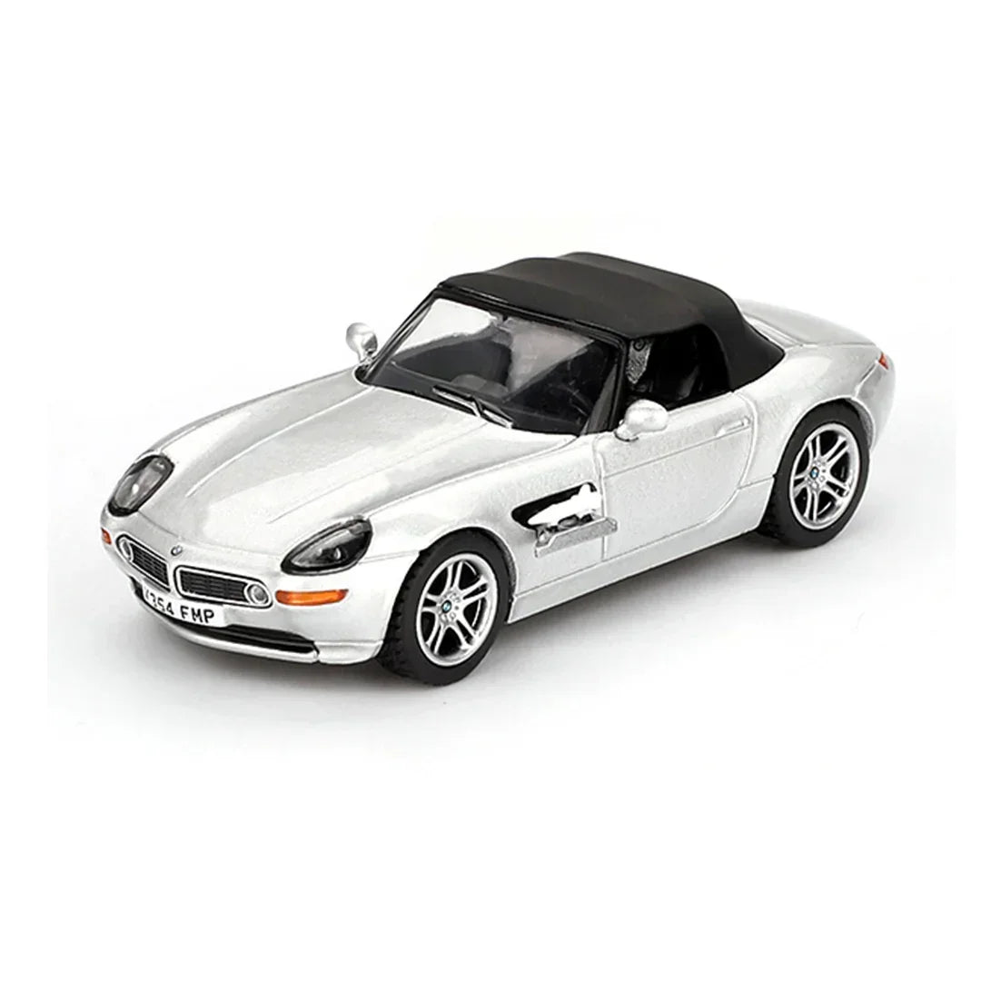 Mini GT 1:64 BMW Z8 007 “The World Is Not Enough” (Blister) + Lamborghini Murcielago GT Evo Black – Set of 2 Diecast Cars