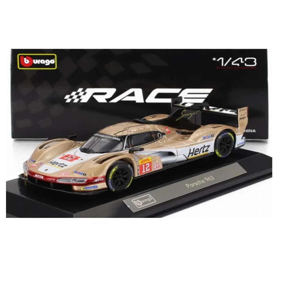Bburago Porsche 963 Race Car – 1:43 Scale Diecast Model | Le Mans Hypercar Edition - Jaiman Toys