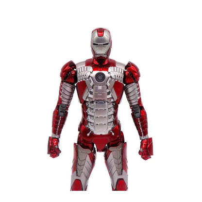 ZD Toys Ultimate Action Figure 7″ Iron Man Mark V (MK5) – Marvel Avengers Edition (No Light‑Up) - Jaiman Toys