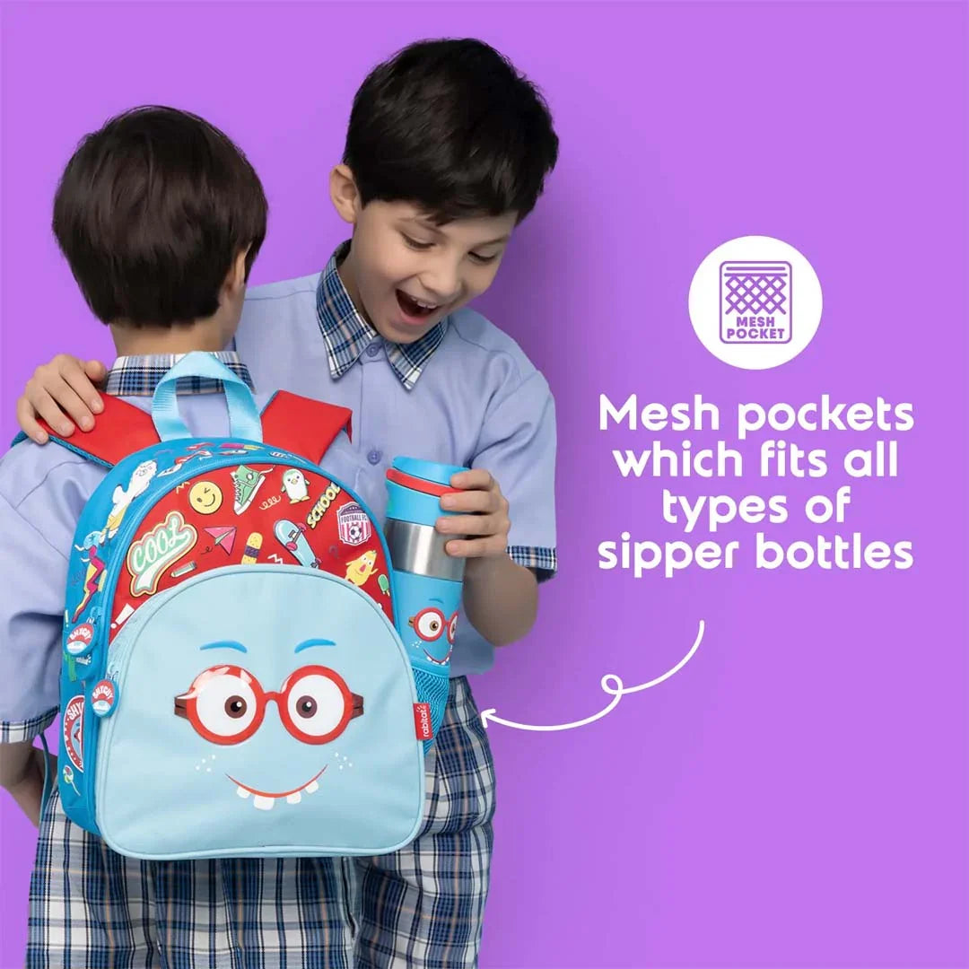 Rabitat School Bags Smash Chatter Box School Bag – Fun & Spacious Backpack for Kids - Jaiman Toys