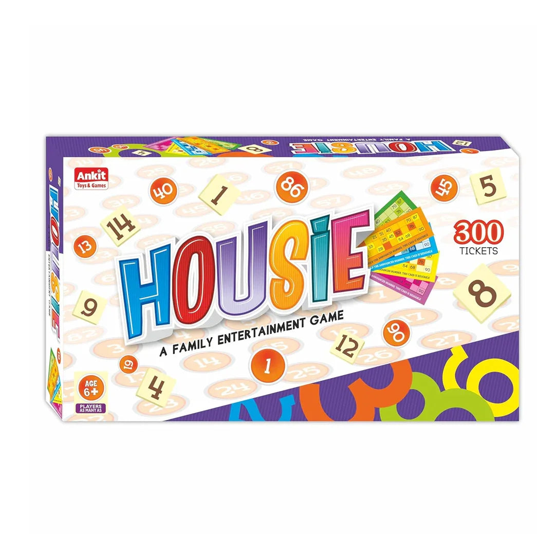 Ankit Toys Housie 15" Bingo Game – Classic Family & Party Game Set