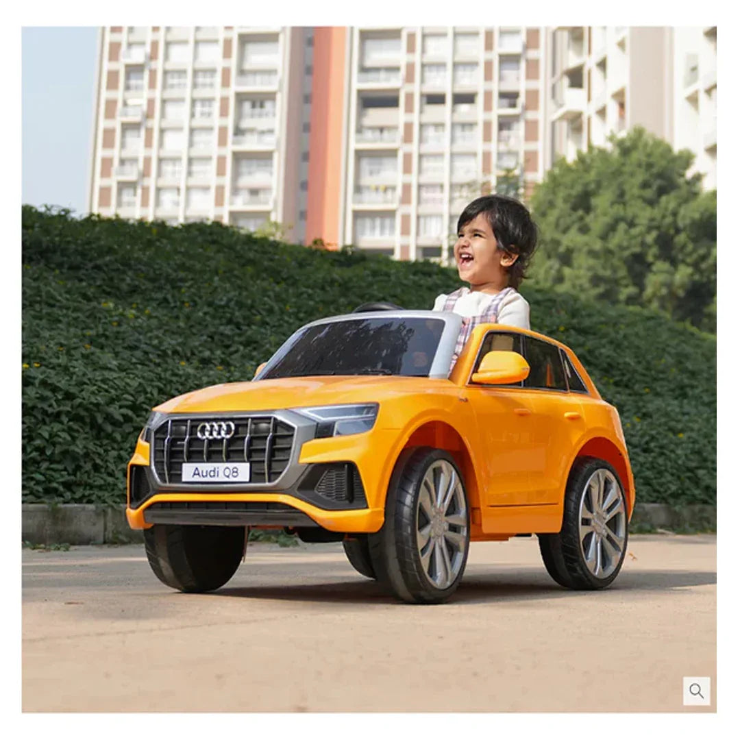 EMotorad Formula Fun AUDI Q8 Toy Car – Yellow Remote Control Racing Model
