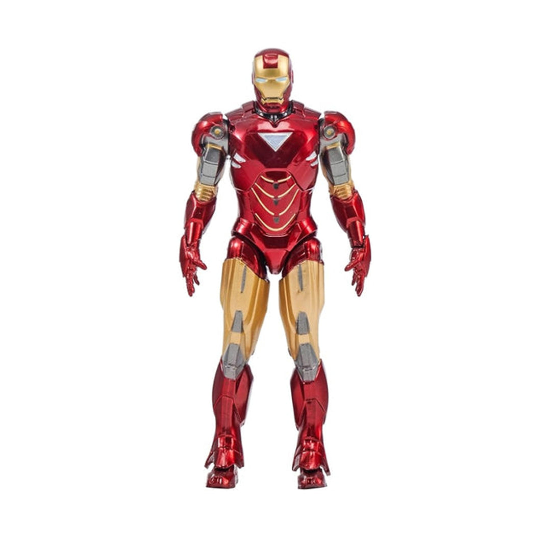 ZD Toys Iron Man Hall of Armor Mark VI (MK06) 4-Inch Action Figure | Marvel Studios The Infinity Saga