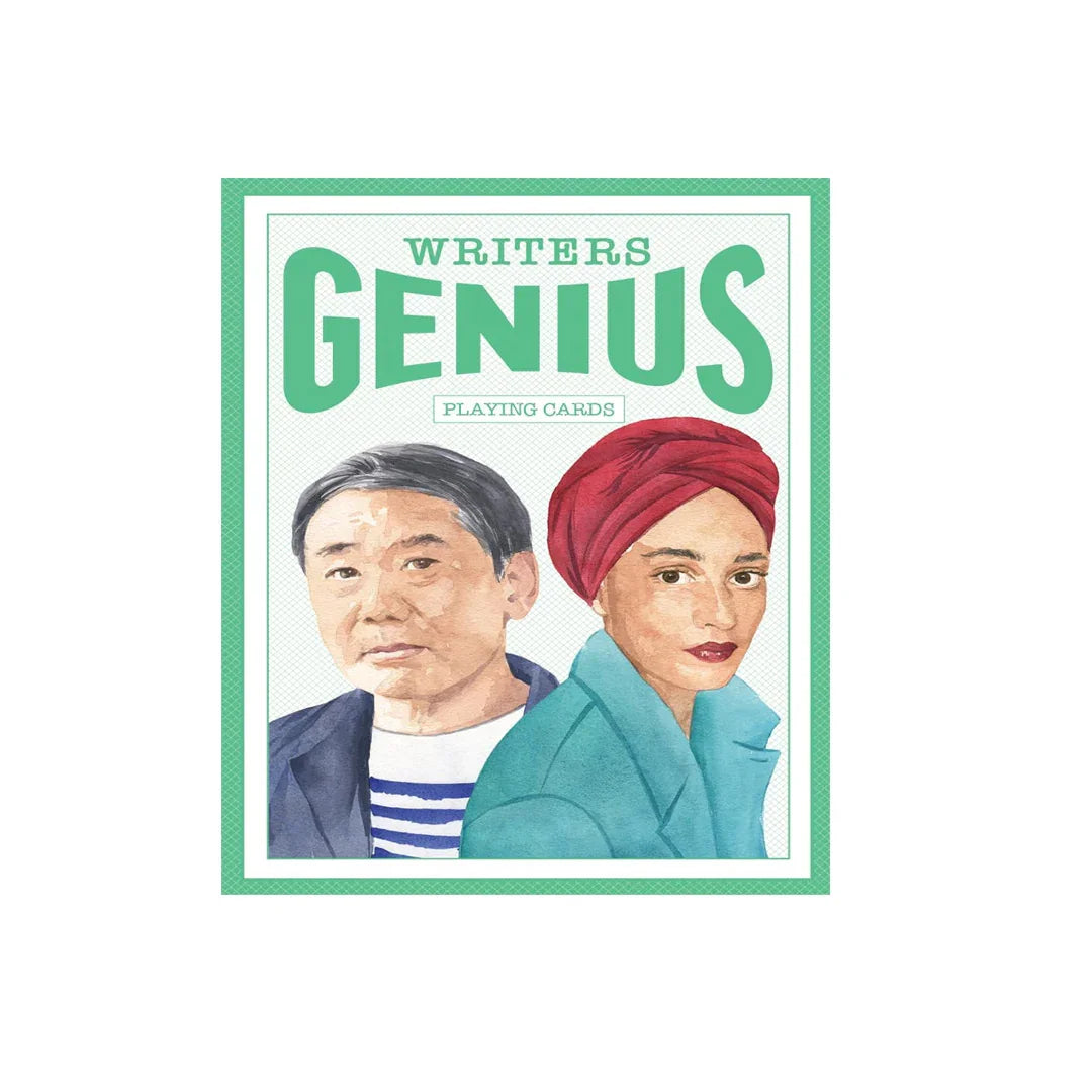 Laurence King Genius Writers Playing Cards – Educational & Fun Literary Deck - Jaiman Toys