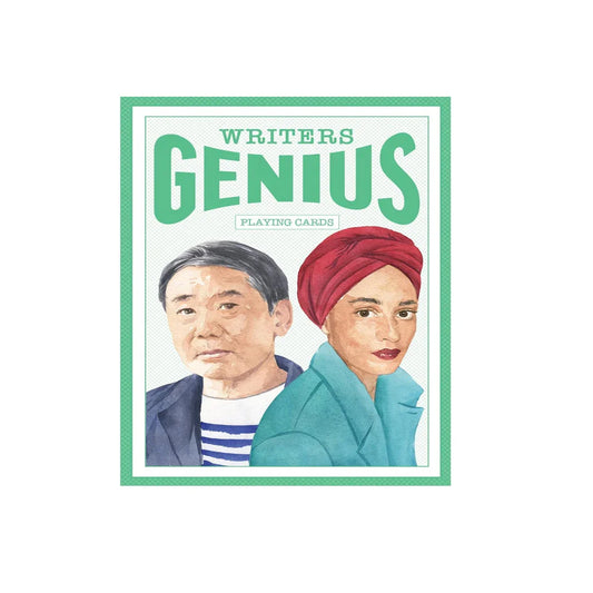 Laurence King Genius Writers Playing Cards – Educational & Fun Literary Deck - Jaiman Toys