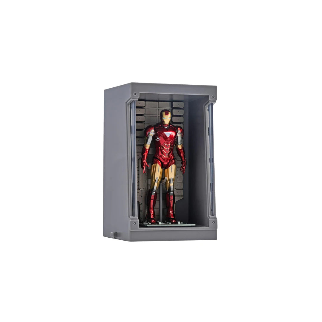 ZD Toys Iron Man Hall of Armor Mark VI (MK06) 4-Inch Action Figure | Marvel Studios The Infinity Saga