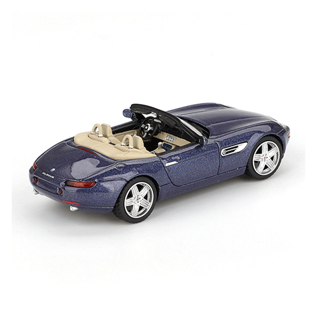 Mini GT 1:64 Aston Martin AMR24 #14 Fernando Alonso F1 2024 + BMW Z8 Alpina Diecast Combo