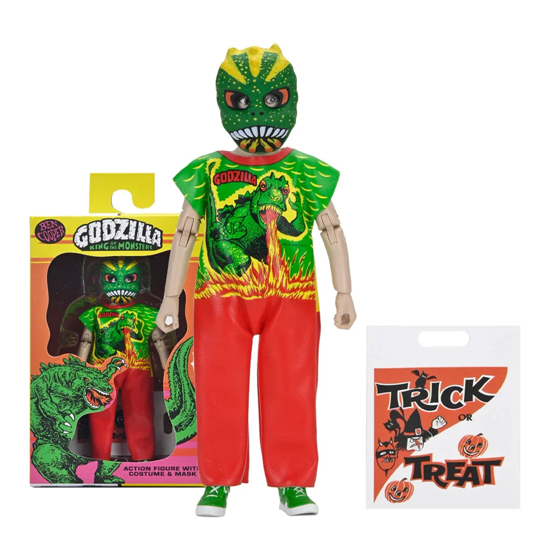 NECA Ben Cooper Costume Kids Series 7 Action Figure Bundle – Godzilla Collectible Figures - Jaiman Toys