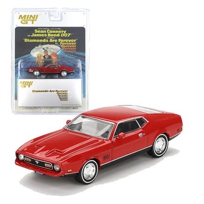 MINI GT 1/64 Ford Mustang Mach 1 – 007 Series “Diamonds Are Forever” | English Blister Packaging - Jaiman Toys