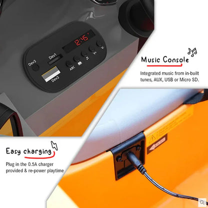 EMotorad Formula Fun AUDI Q8 Toy Car – Yellow Remote Control Racing Model