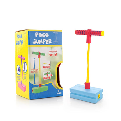 Foam Pogo Jumper for Kids | Safe Outdoor Pogo Stick Toy | Fun Jumping Exercise for Boys & Girls Ages 5–12
