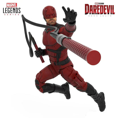 Marvel Legends Daredevil: Born Again Action Figure | 6-Inch Collectible Figure with Batons & Cable