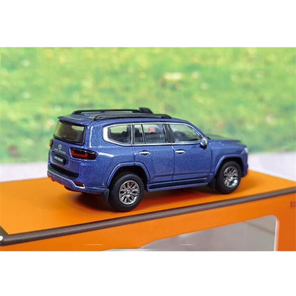 GCD 1:64 Toyota Land Cruiser 300 – Regular Version Blue | Premium Diecast Model SUV