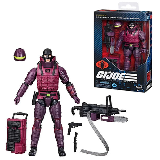 G.I. Joe: Classified Series #147 - S.A.W.-Viper CollectibleAction Figure (Semi-Automatic Weapon) Action Figure (G1066) - Jaiman Toys