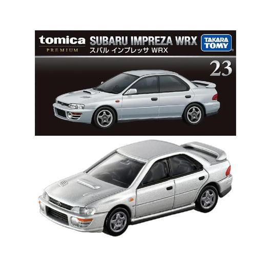 Tomica Premium 23 Subaru Impreza WRX- TAKARA TOMY -Diecast Scale Model Car