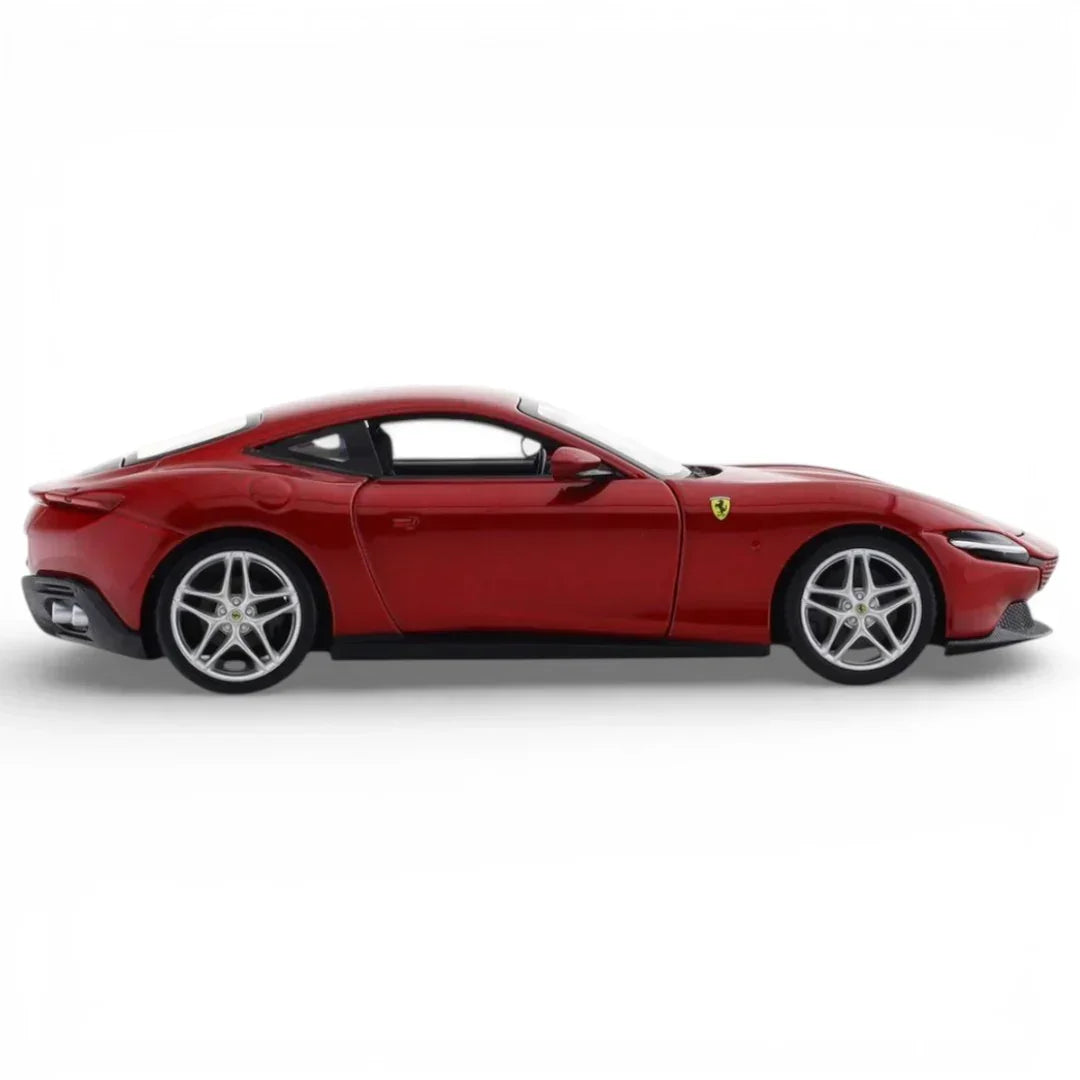 Bburago Ferrari Roma Diecast Car Model – Licensed Collector’s Edition | Premium Red Finish | Display-Ready Scale Model