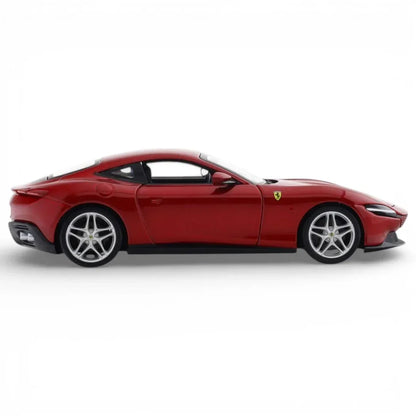 Bburago Ferrari Roma Diecast Car Model – Licensed Collector’s Edition | Premium Red Finish | Display-Ready Scale Model
