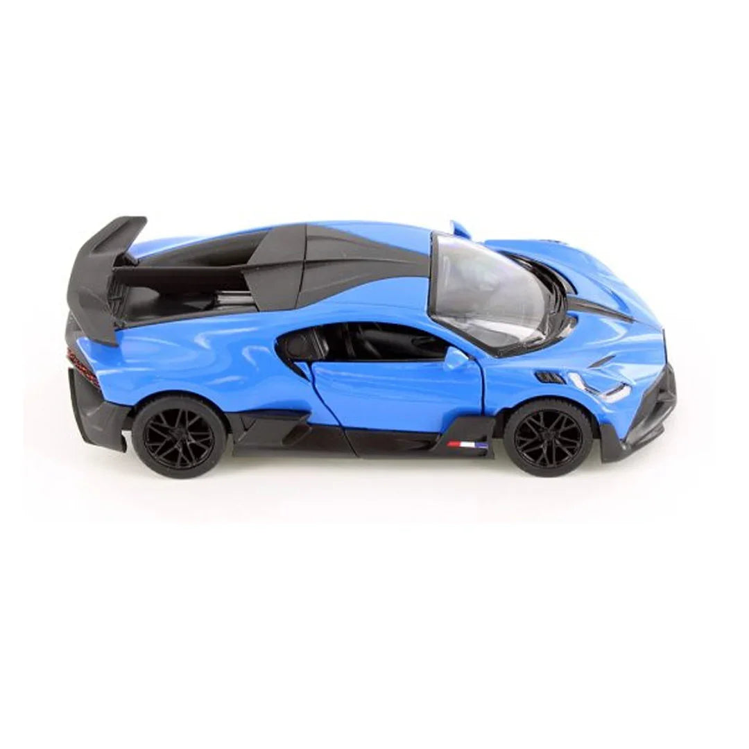KiNSMART 5442W Bugatti Divo – 1:36 Scale Die-Cast Model Toy Car - Blue - Jaiman Toys