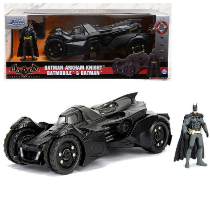 Jada Batman Arkham Knight Batmobile with Batman Figure 1:24 Die-Cast Vehicle