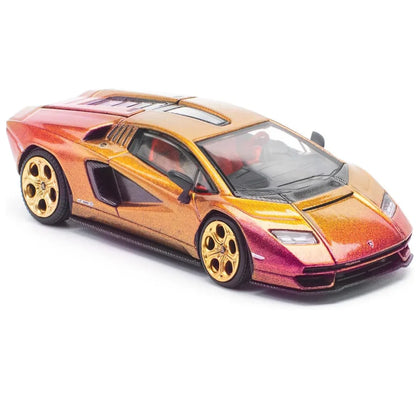 PARA64 POP RACE 1/64 Lamborghini Countach LP 800-4 – Blu Hal Diecast Model Car