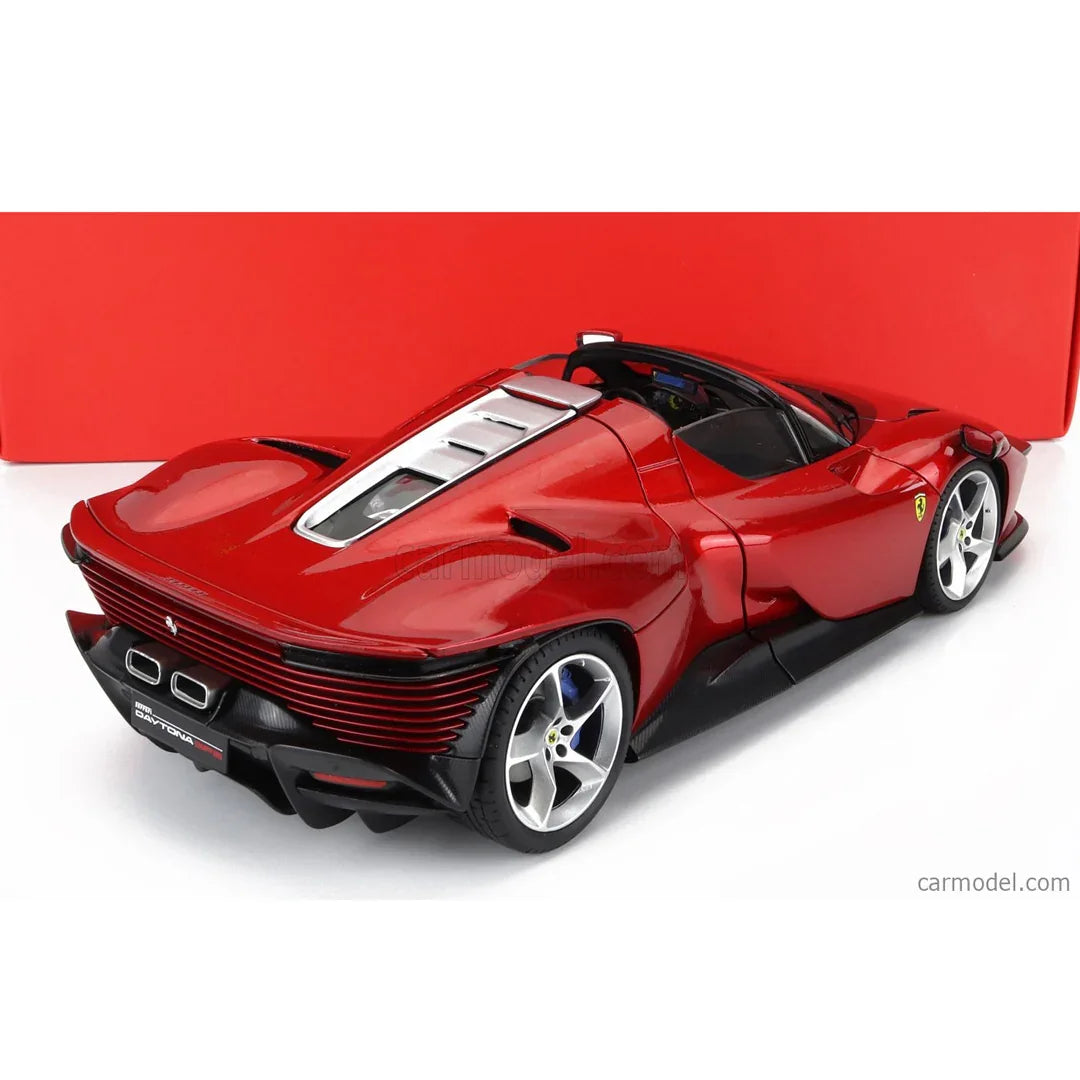 Bburago 1:18 Ferrari Daytona SP3 Spider (2022) – Open Roof Diecast Model Car