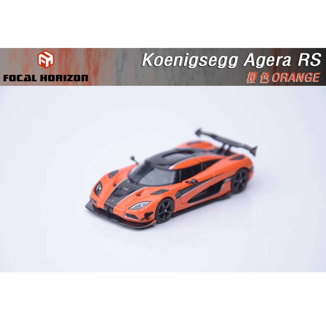 Focal Horizon 1:64 Koenigsegg Agera RS Orange Die-Cast Model Car | Premium Collector Edition