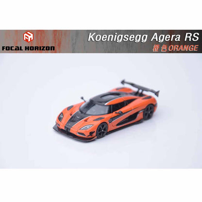 Focal Horizon 1:64 Koenigsegg Agera RS Orange Die-Cast Model Car | Premium Collector Edition