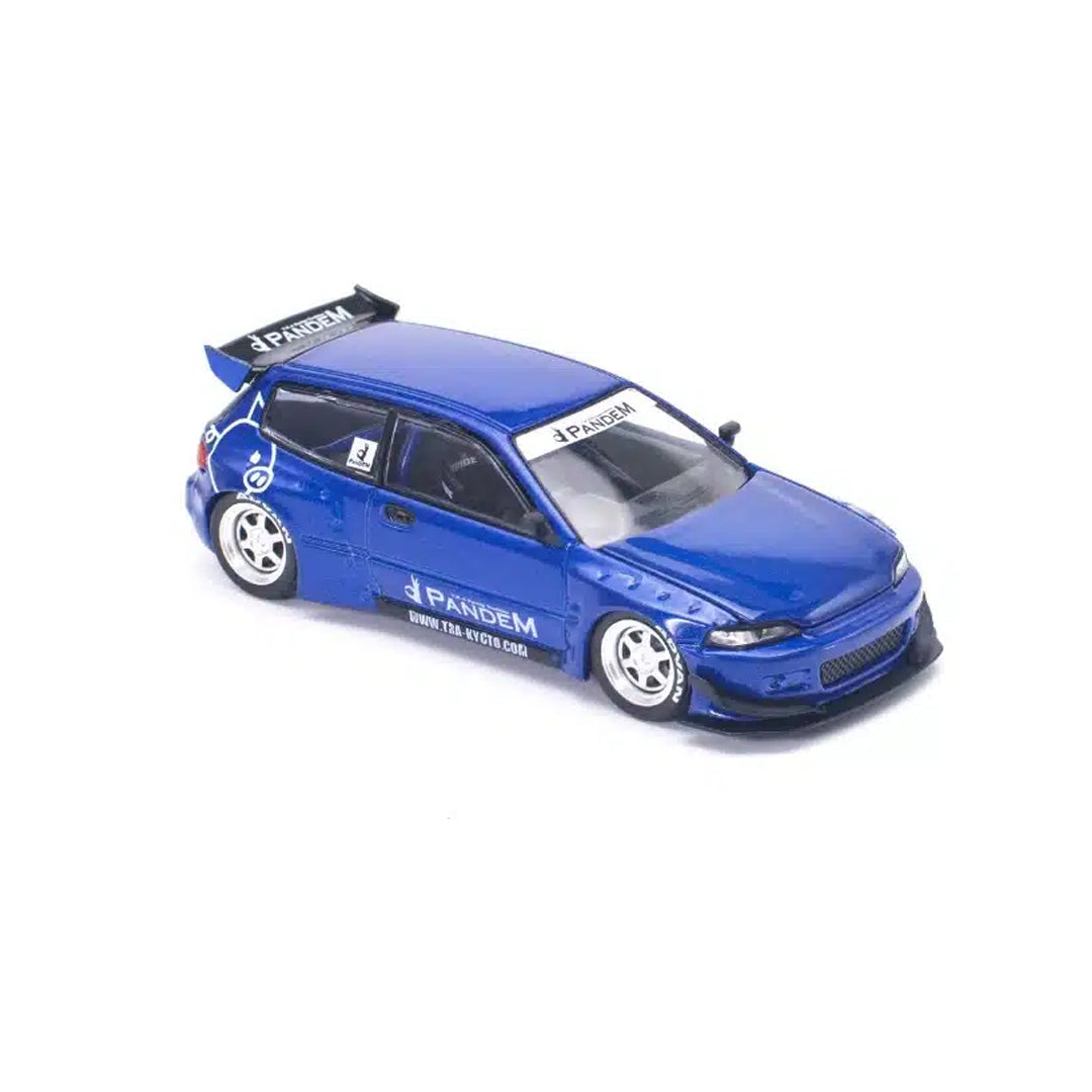 Pop Race 1:64 Honda Civic EG6 Pandem v1.5 | Widebody JDM Diecast Model Car