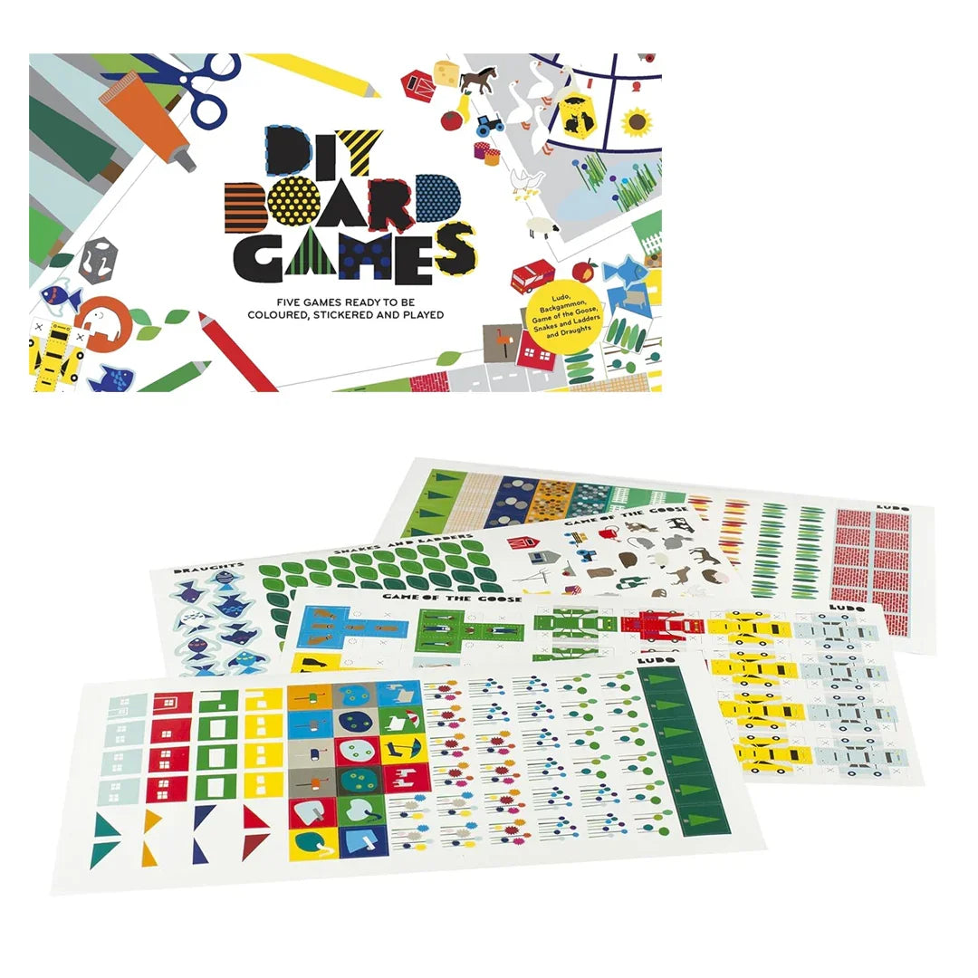 DIY Board Games Misc. Supplies Kit – Creative Game-Making Materials for Kids & Adults | Fun Educational Craft Set