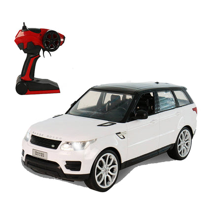 RW Range Rover 1:10 Scale RC Car – Rechargeable Remote Control SUV with Headlights