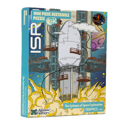 Jigsaw Nation – The Epitome of Space Exploration: ISRO by A47 | 1000-Piece Jigsaw Puzzle for Adults & Kids
