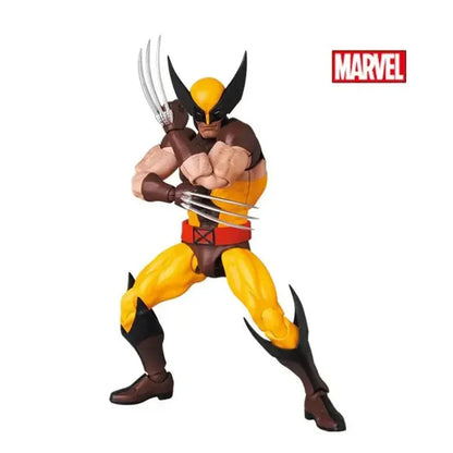 MAFEX No.138 Wolverine Action Figure | X-Men Marvel Comics | 6-Inch Collectible
