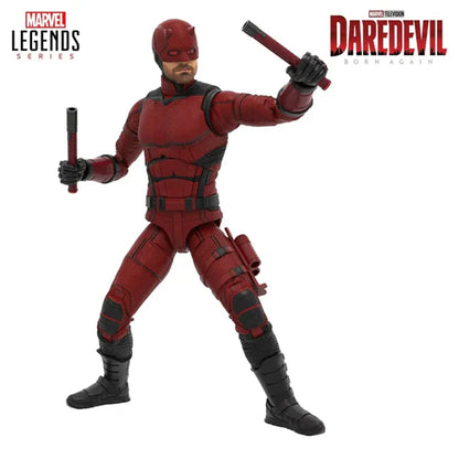 Marvel Legends Daredevil: Born Again Action Figure | 6-Inch Collectible Figure with Batons & Cable