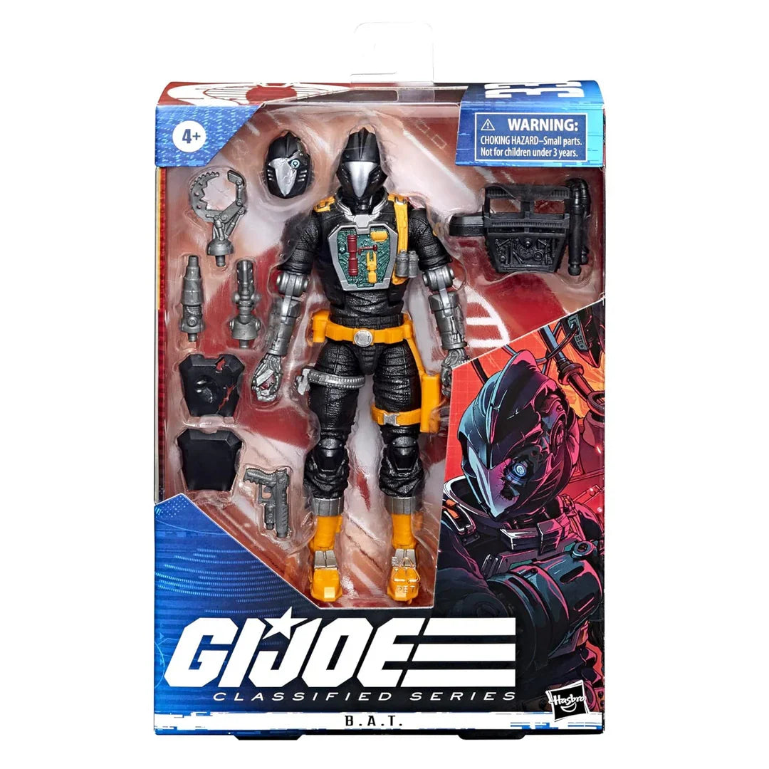 G.I. Joe Classified Series #33 B.A.T. 6-Inch Action Figure with Accessories – Hasbro Collectible - Jaiman Toys