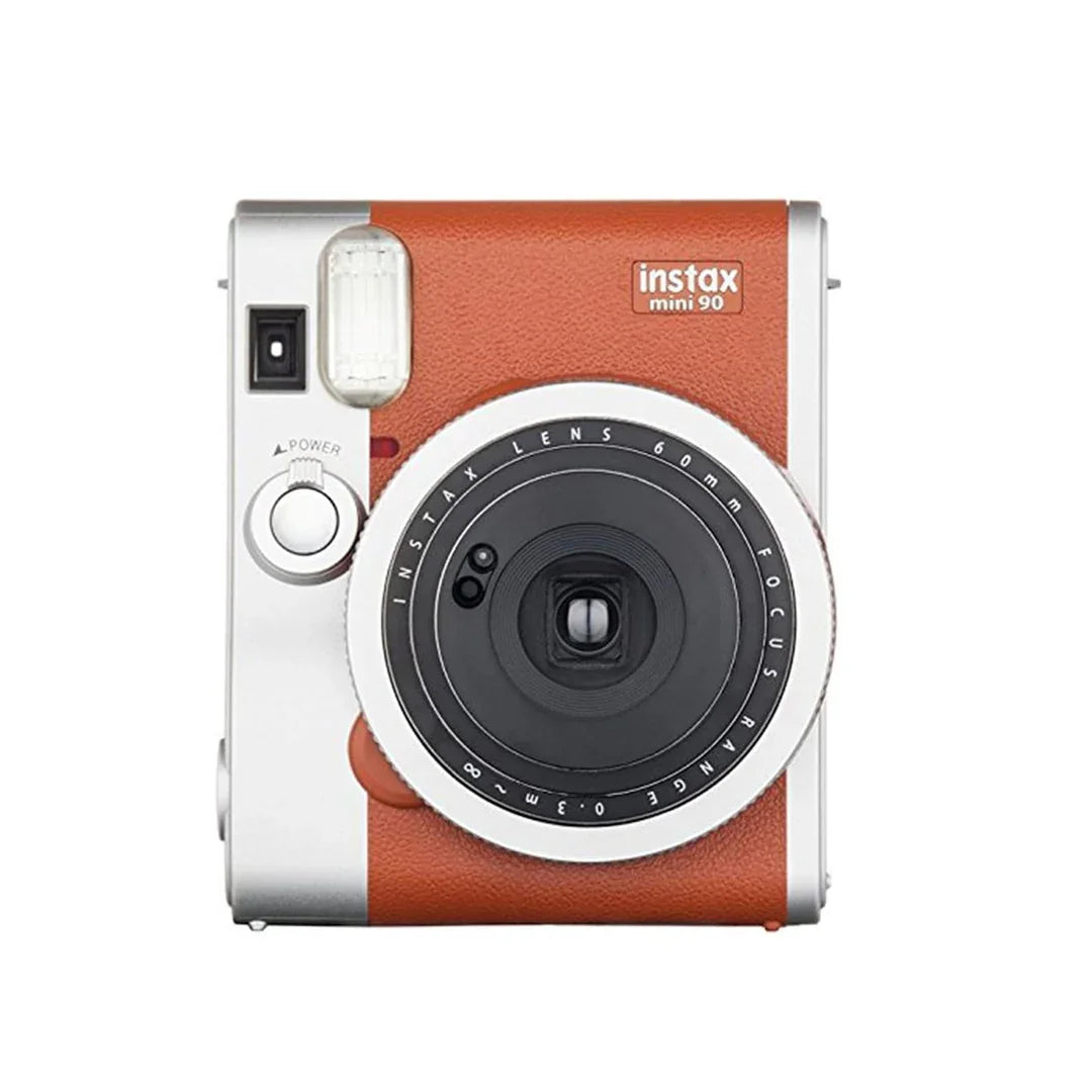 Fujifilm Instax Mini 90 Neo Classic Instant Film Camera – Retro Design  - Brown