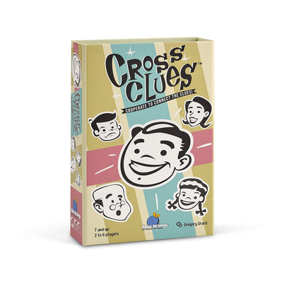 Cross Clues Cooperative Word Game by Blue Orange Games – Fast Family & Party Game for 2–6 Players (Ages 7+)
