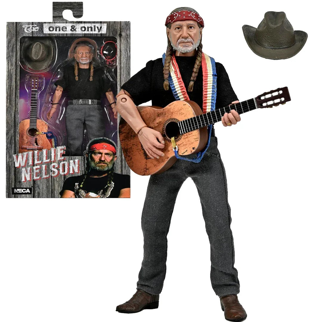NECA Willie Nelson 7" Clothed Action Figure - Jaiman Toys