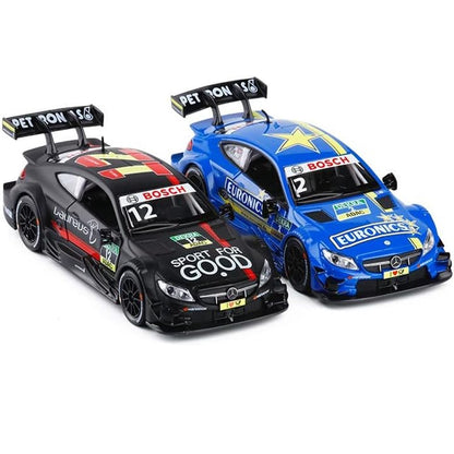 MSZ 1:32 Mercedes-AMG C63 DTM Die-Cast Model Car with Pullback, Light & Sound | Street Series