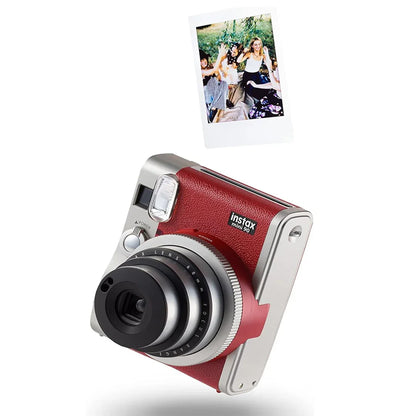 Fujifilm Instax Mini 90 Neo Classic Instant Film Camera – Retro Design  - Red