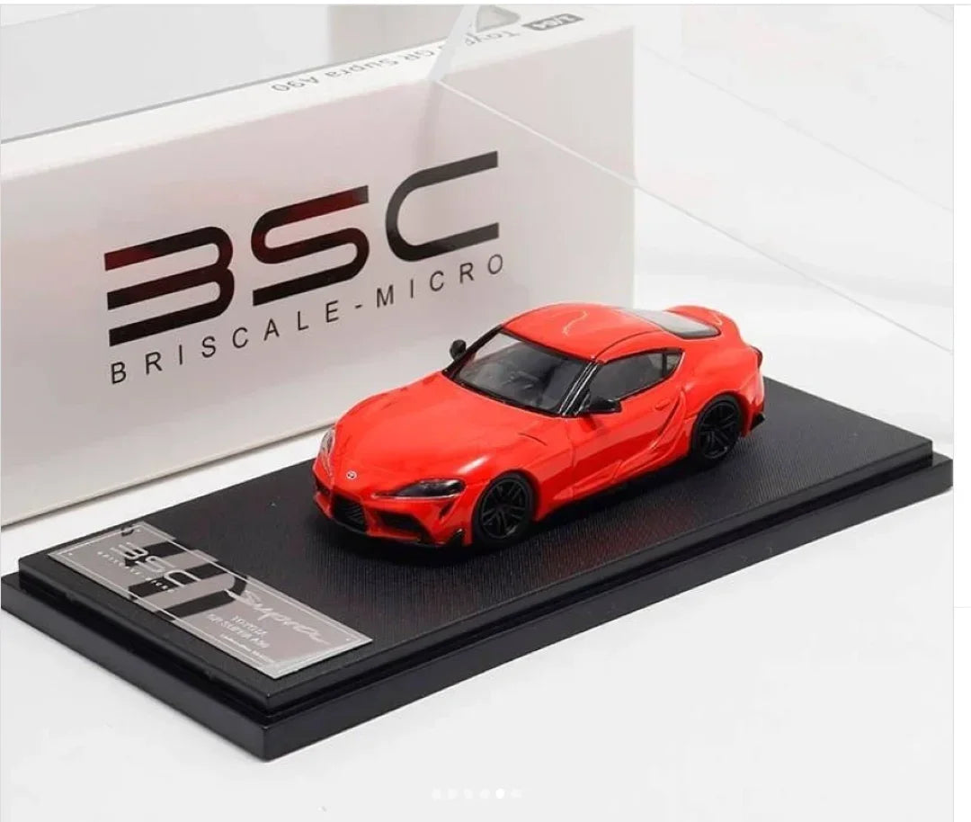 BSC 1:64 Scale Toyota GR Supra A90 Red Diecast Cat Model - Jaiman Toys